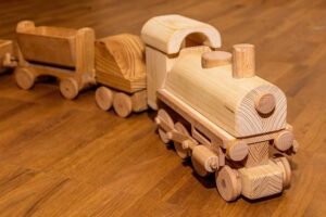 Houten trein