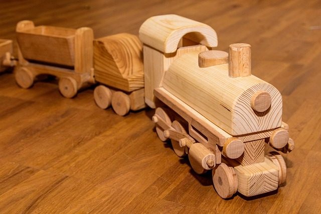 Houten trein